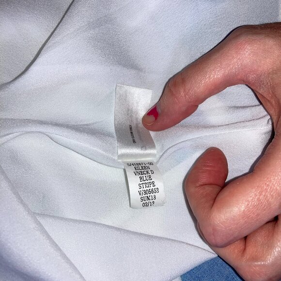 Gap Sleeveless Fit and Flare Striped Dress Size S - Picture 6 of 6